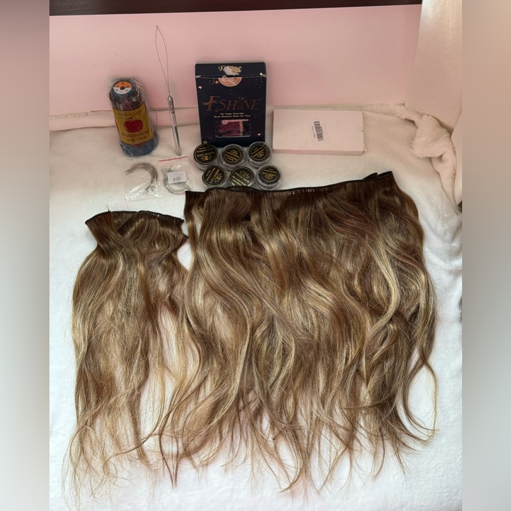 Weft Hair Extensions 18 inch
